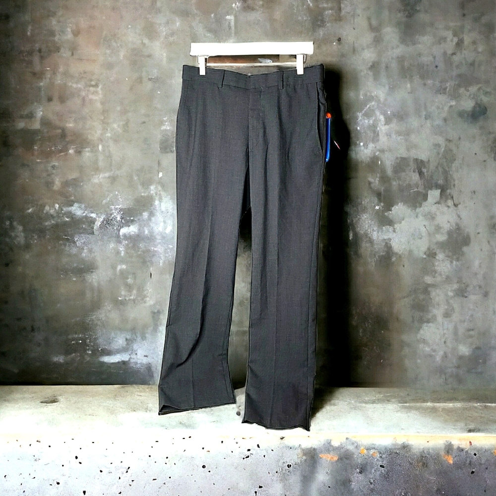 Men's Motion Stretch Career Casual Trouser Slacks Saddlebred Pants 32" × 32"